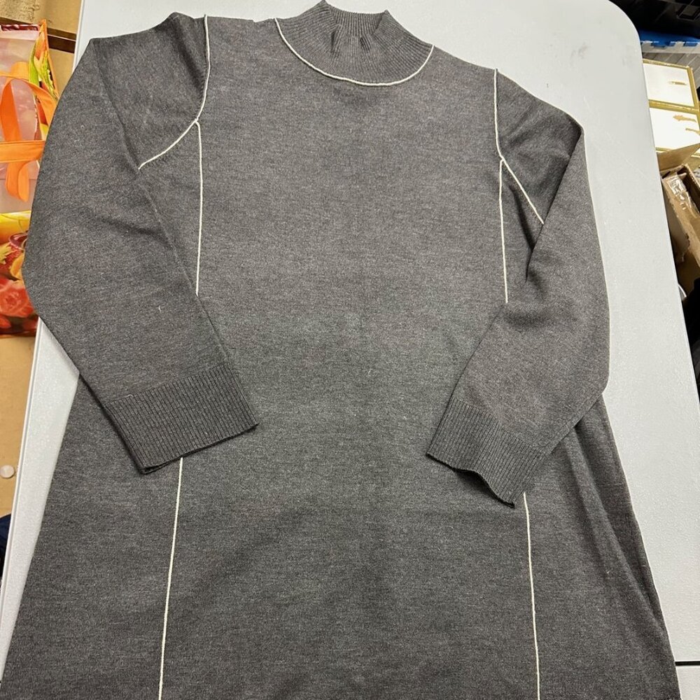 Max Studio Gray Sweater size XL
